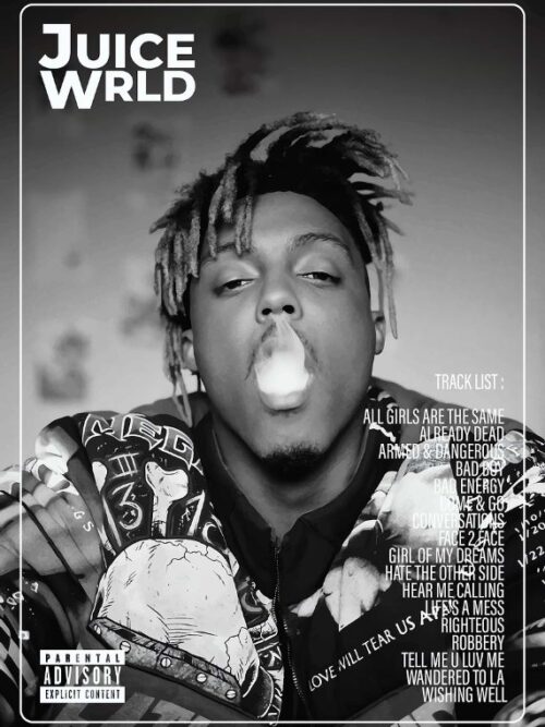 Juice WRLD Album Cover Music Poster