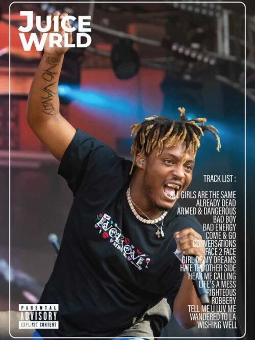 Juice WRLD Concert Music Poster