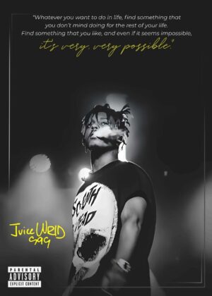 Juice Wrld 999 Quote Music Poster