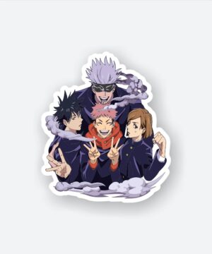 Jujutsu Kaisen Characters Sticker Jujutsu Kaisen Characters Sticker