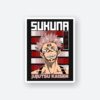 Jujutsu Kaisen Sukuna Sticker