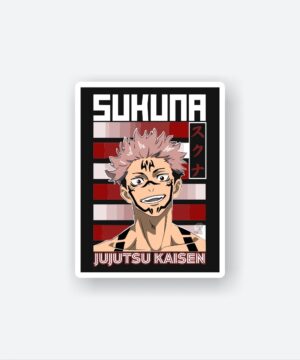 Jujutsu Kaisen Sukuna Sticker Jujutsu Kaisen Sukuna Sticker