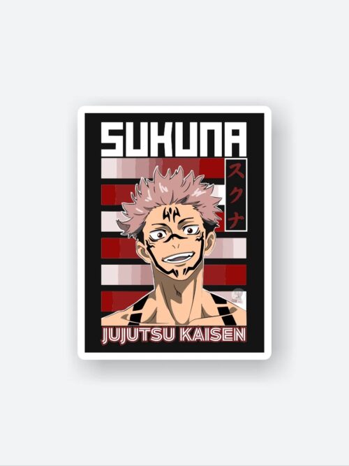 Jujutsu Kaisen Sukuna Sticker