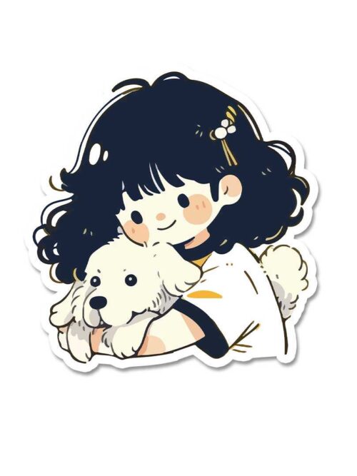 Just A Dog Lover Sticker