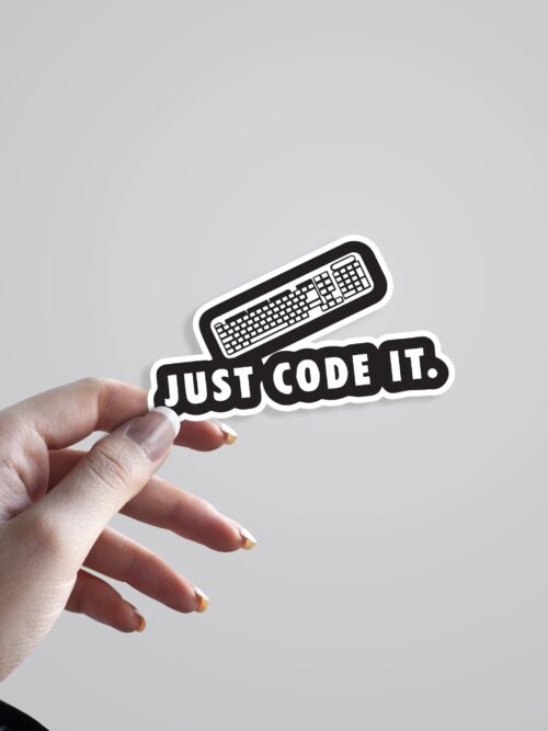 Just Code It Witty Stickers