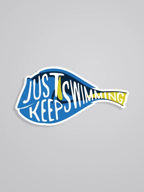 Just Keep Swimming Movies Stickers