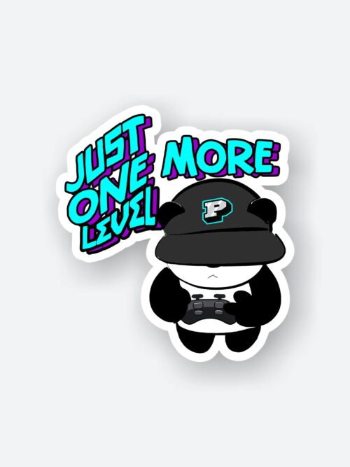 Just One More Level Sticker