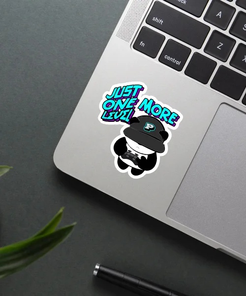 Just One More Level Sticker