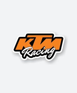 KTM Racing Sticker
