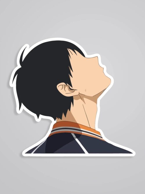 Kageyama Minimalist Anime Stickers