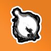 Kamehameha DBZ Laptop Mobile Stickers
