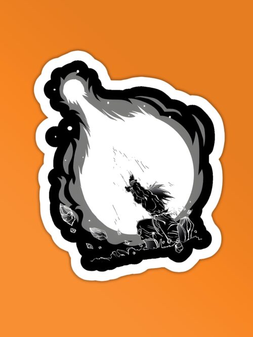 Kamehameha DBZ Laptop Mobile Stickers