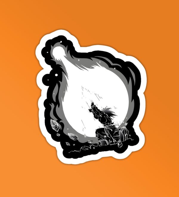 Kamehameha DBZ Laptop Mobile Stickers Kamehameha DBZ Laptop Mobile Stickers