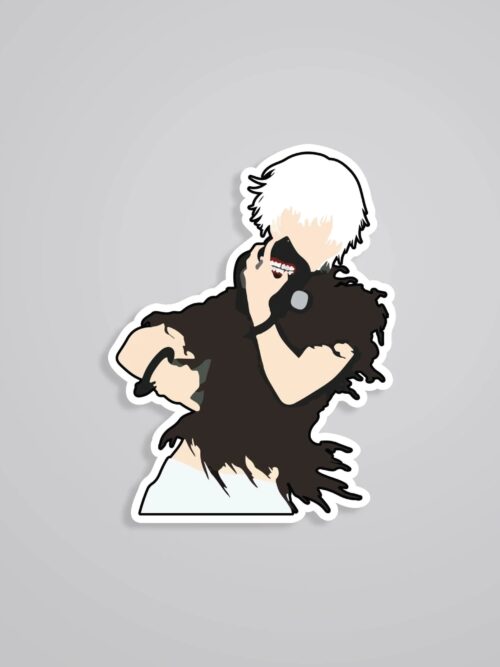 Kanekis Dark Transformation Anime Stickers