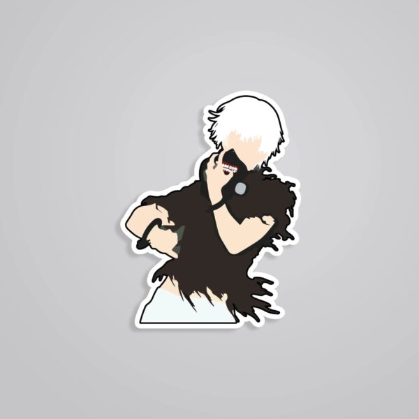 Kaneki’s Dark Transformation Anime Stickers_1 Kanekis Dark Transformation Anime Stickers
