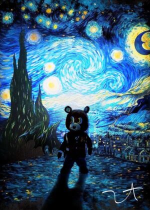 Kanye West Music Poster