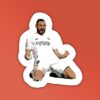 Karim Benze Football Sticker