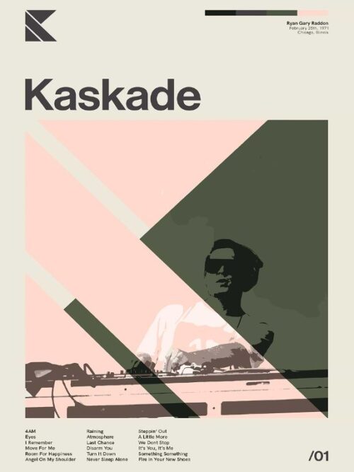 Kaskade Music Poster