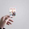 Kasol Tosh Scenic Village Post Stamp Travels Stickers