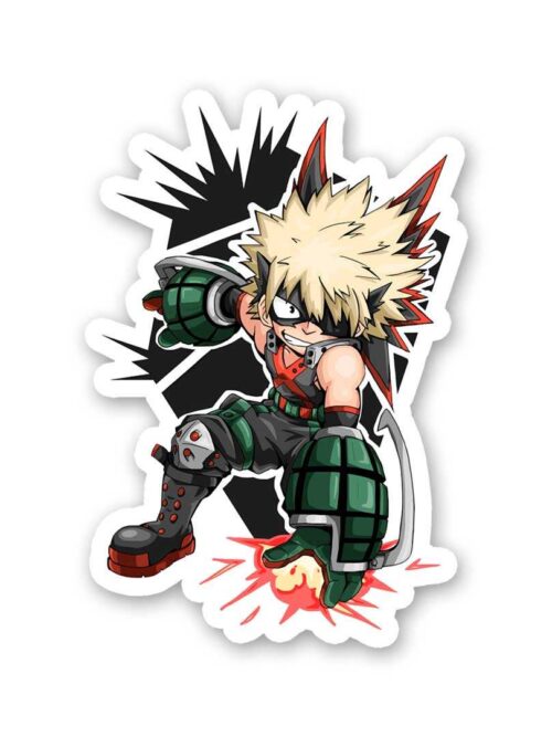 Katsuki Bakugo 0.1 Sticker