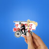 Keep Calm The Hero Is Coming Sticker