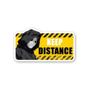 Keep Distance Sticker_1 Keep Distance Sticker