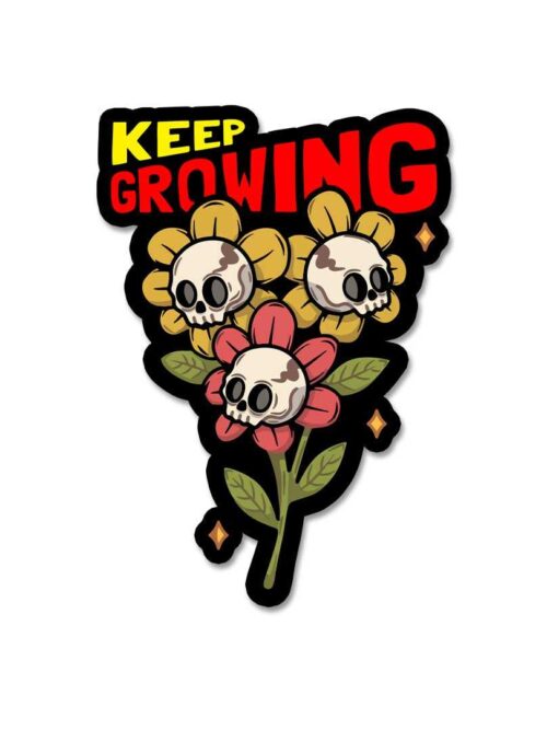 Keep Growing Sticker