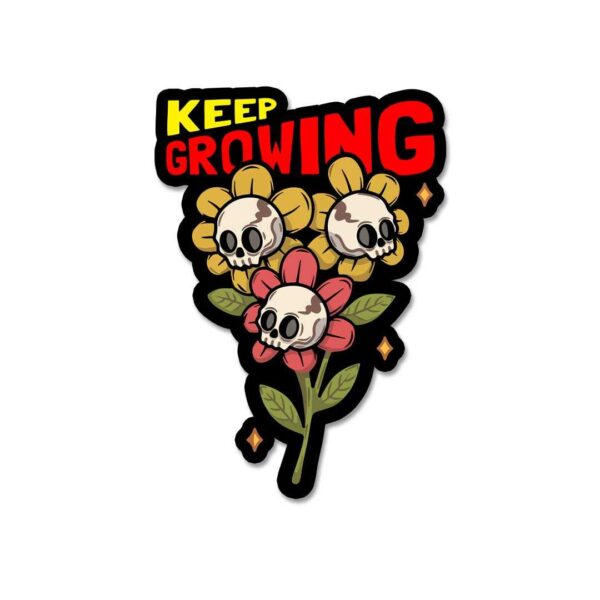 Keep Growing Sticker