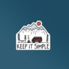 Keep It Simple Sticker
