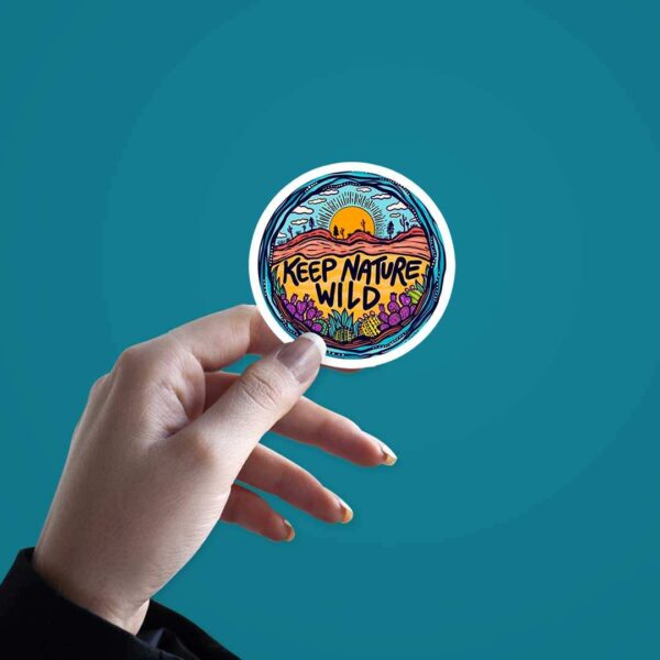 Keep Nature Wild Sticker