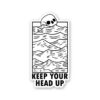 Keep Your Head Up Sticker