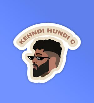 Kendi Hundi C Laptop Mobile Stickers