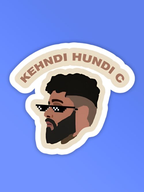 Kendi Hundi C Laptop Mobile Stickers