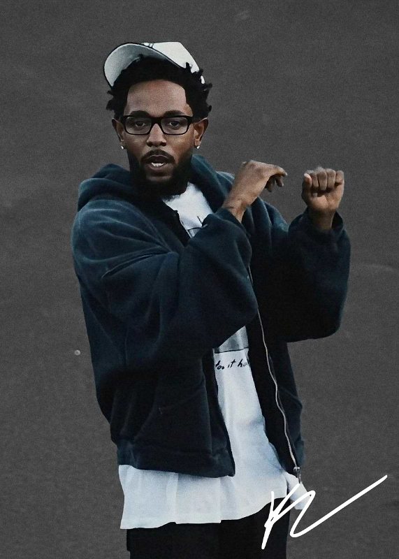 Kendrick Lamar Music Poster