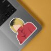 Kenma Kozume In Red Jacket Anime Stickers