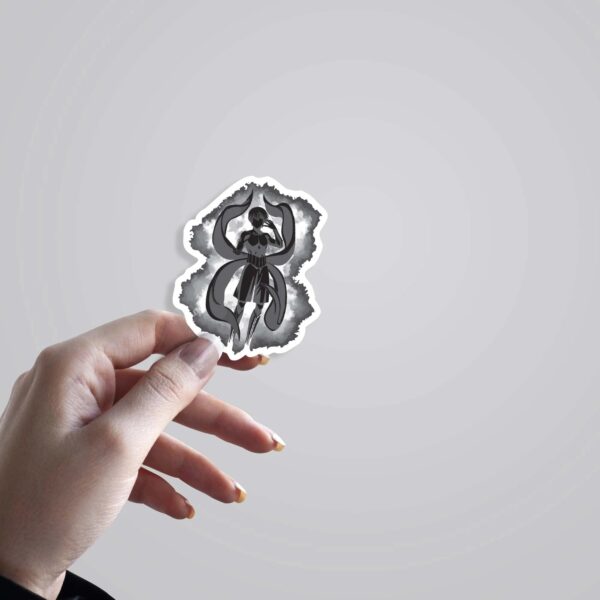 Kens Ghoul Unveiled In Monochrome Anime Stickers