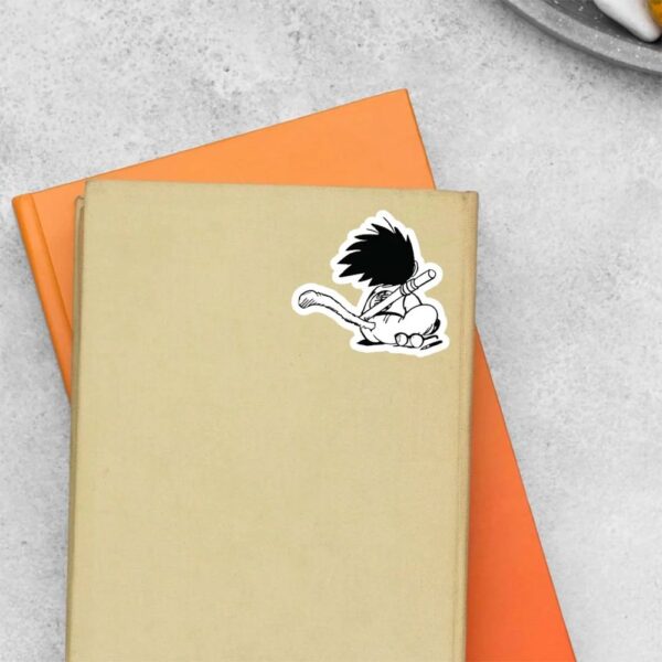 Kid Goku's Tail Anime Stickers_3 Kid Gokus Tail Anime Stickers