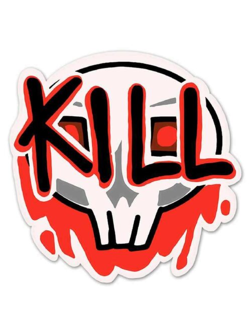 Kill Skull Sticker