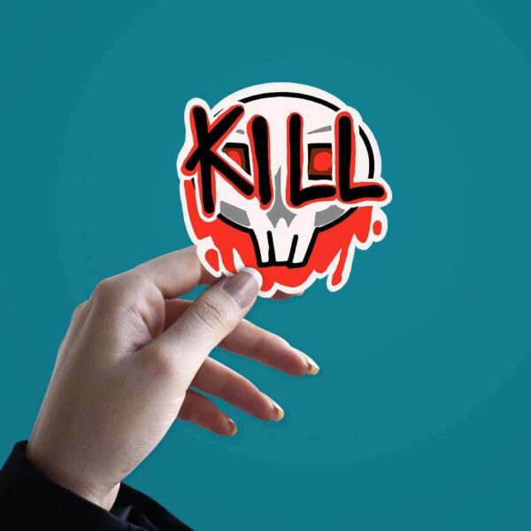Kill Skull Sticker