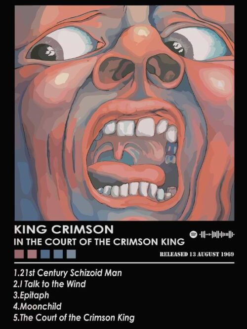 King Crimson Album Music Poster