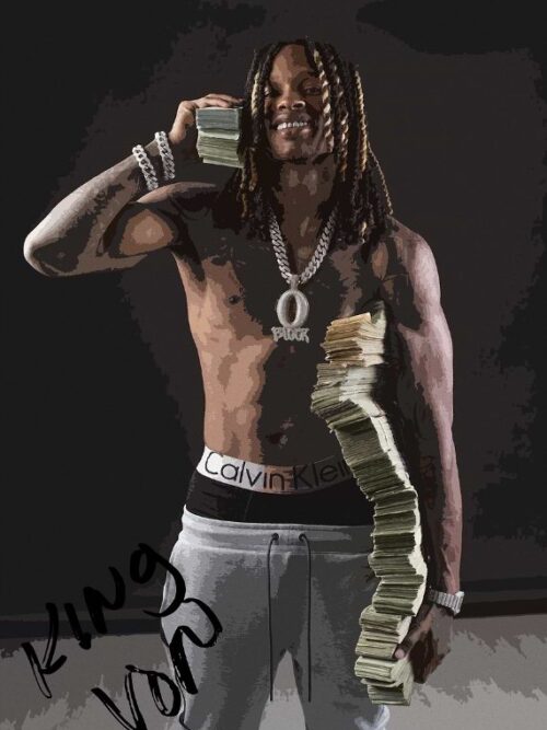 King Von Music Poster