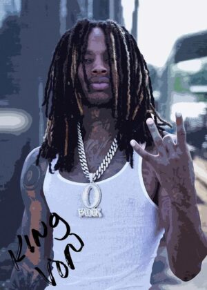 King Von Music Poster