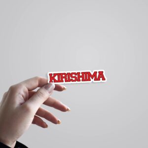 Kirishima Anime Stickers Kirishima Anime Stickers