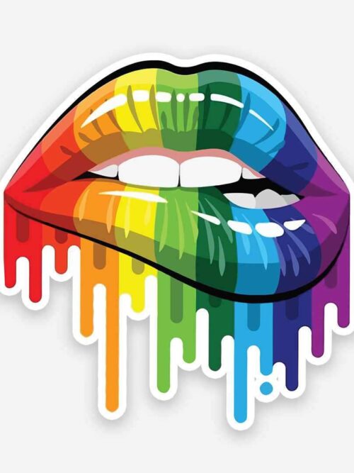 Kiss Of Pride Sticker