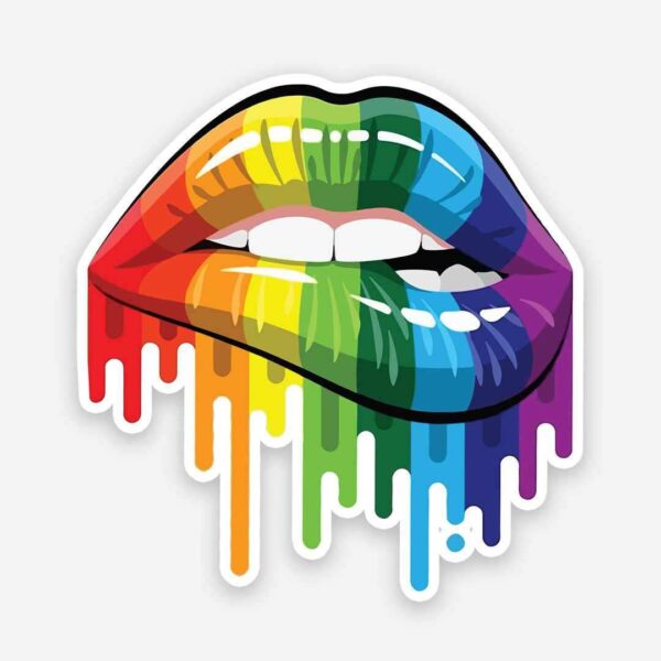 Kiss Of Pride Sticker Kiss Of Pride Sticker