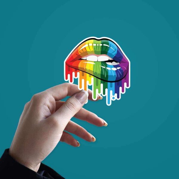 Kiss Of Pride Sticker Kiss Of Pride Sticker