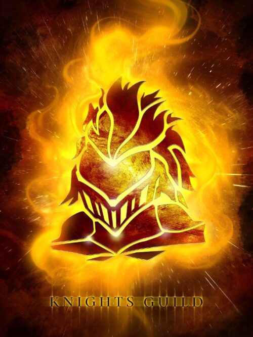 Knights Guild Emblems Solo Leveling Poster