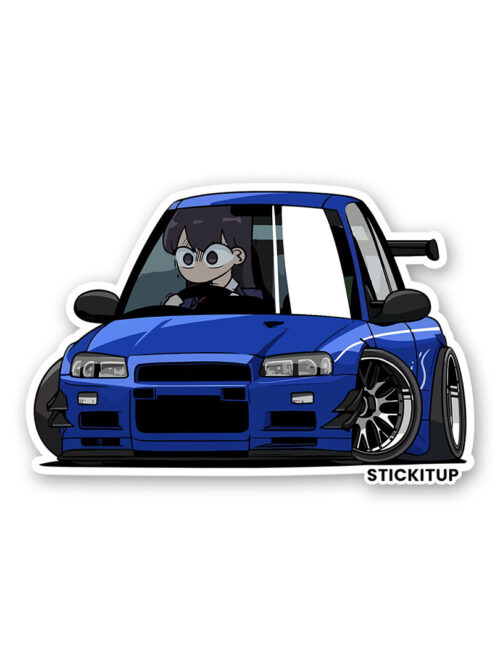 Komi San Car Sticker