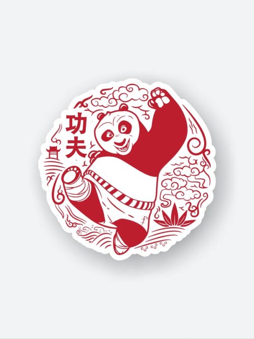 Kung Fu Panda Po Sticker