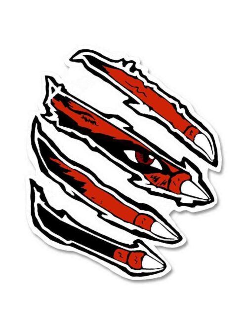 Kurama Scratch Sticker